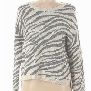 Revolve zebra print sweater